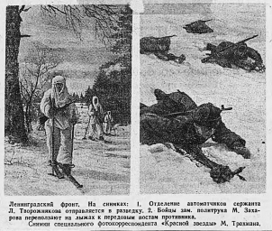 Фото Ленинградский фронт